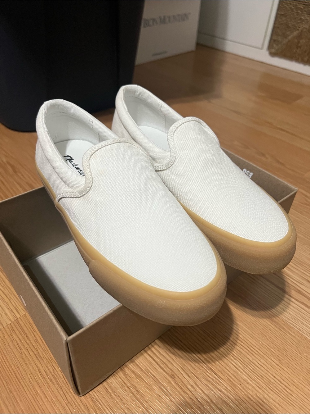 Madewell Slip-On Canvas Sneakers